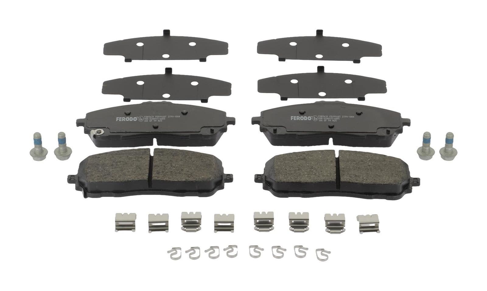 set placute frana,frana disc FERODO FDB5631