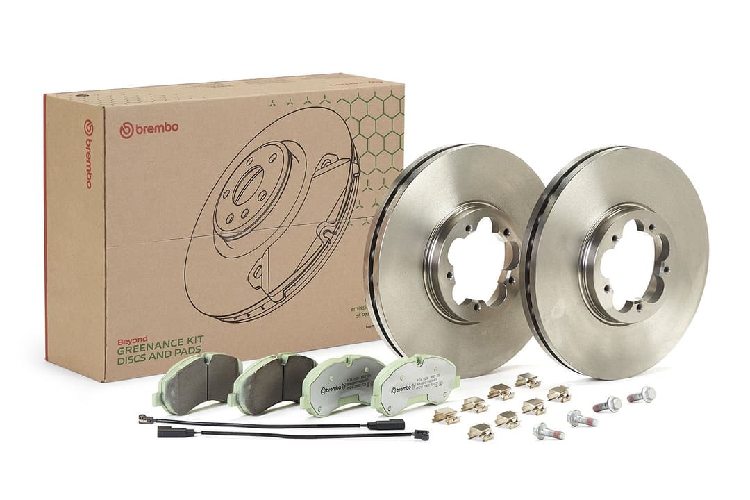 Set frana, frana disc BREMBO BEYOND LINE - Greenance KT 10 012