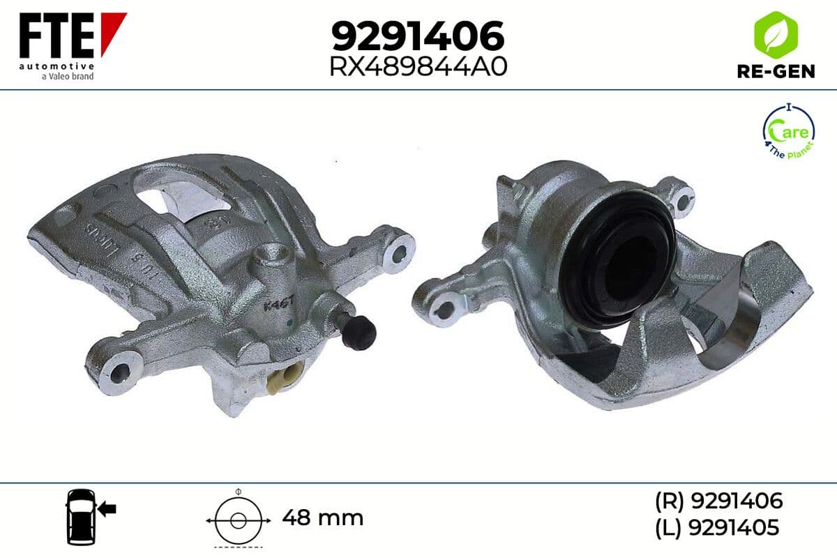 Etrier frana FTE 9291406