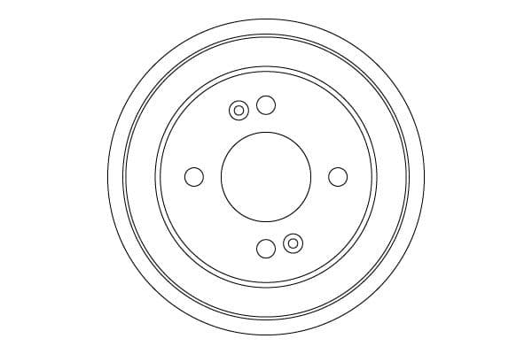 Tambur frana TRW DB4548