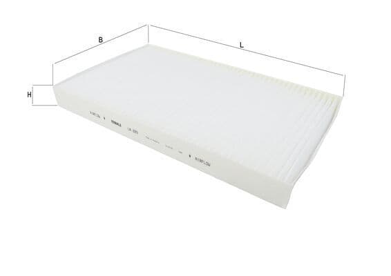 Filtru, aer habitaclu MAHLE LA 229
