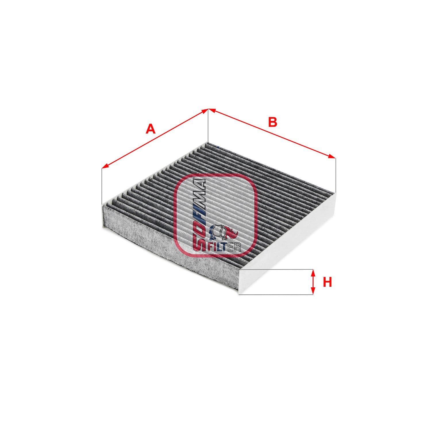 Filtru, aer habitaclu SOFIMA S 4248 CA