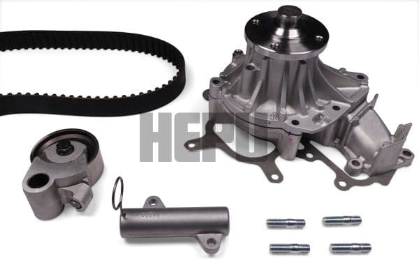 Set pompa apa + curea dintata HEPU PK76740