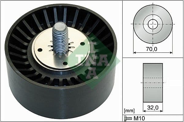 Rola ghidare/conducere, curea transmisie Schaeffler INA 532 0735 10