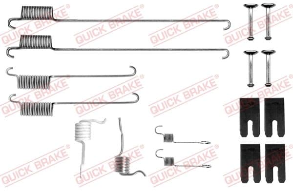 Set accesorii, sabot de frana QUICK BRAKE 105-0829