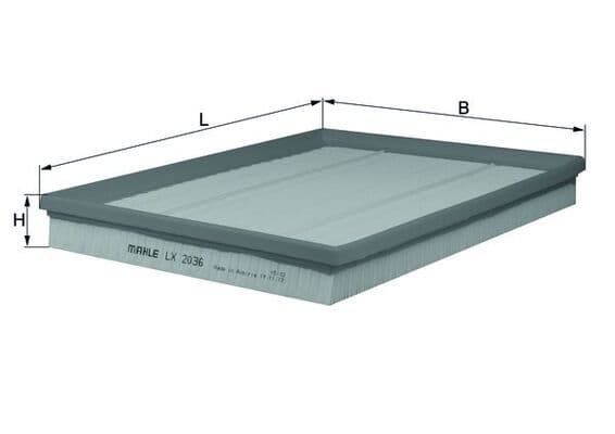 Filtru aer MAHLE LX 2036