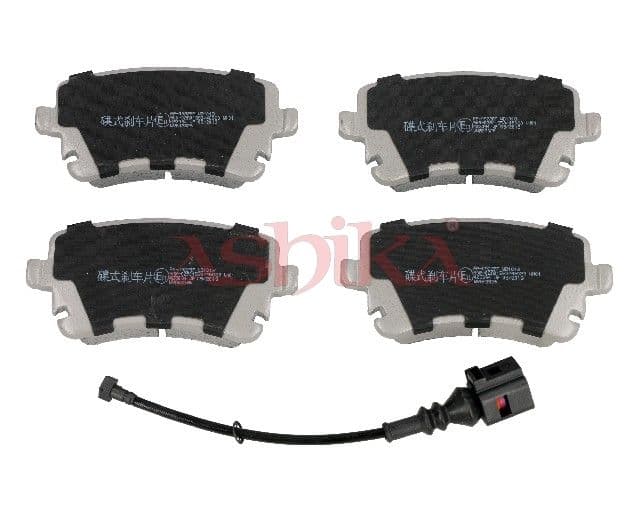 set placute frana,frana disc ASHIKA 51-00-0922