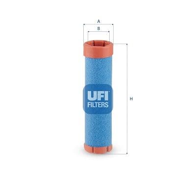 Filtru aer UFI 27.509.00