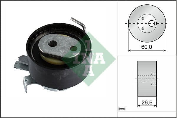 rola intinzator,curea distributie Schaeffler INA 531 0961 10