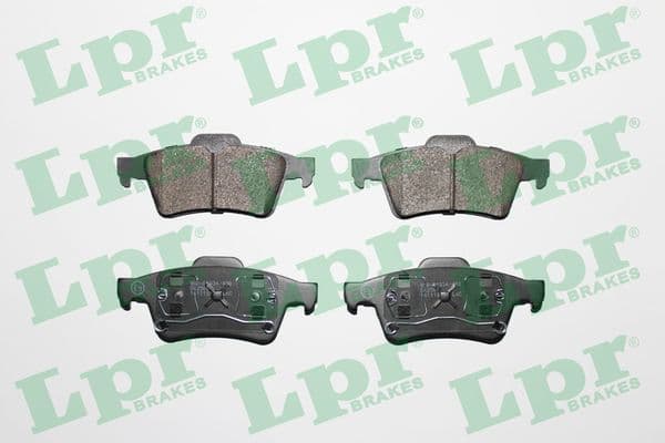 set placute frana,frana disc LPR 05P907