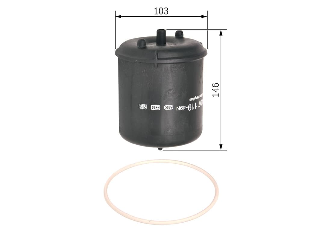 Filtru ulei BOSCH F 026 407 119