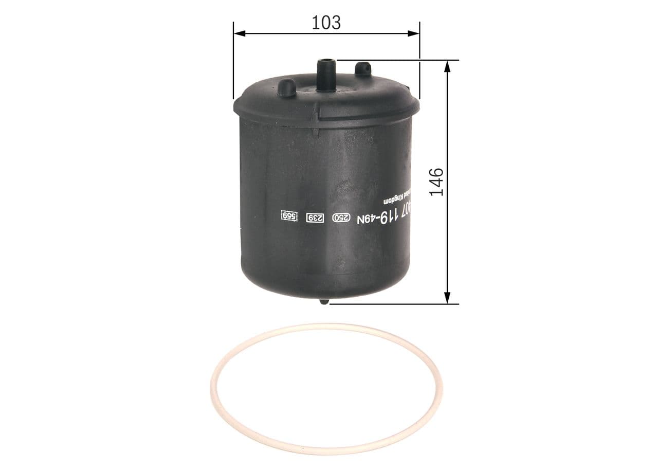 Filtru ulei BOSCH F 026 407 119