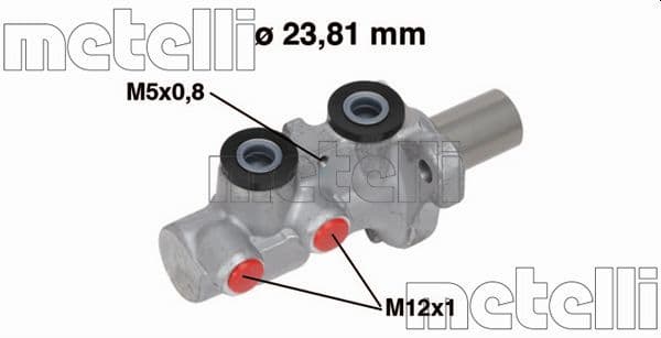 Pompa centrala, frana METELLI 05-0746