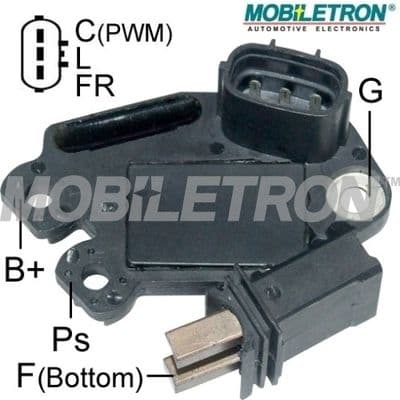 Regulator, alternator MOBILETRON VR-V7052