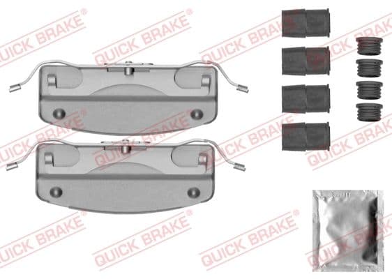 Set accesorii, placute frana QUICK BRAKE 109-0041