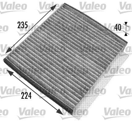Filtru, aer habitaclu VALEO PROTECT 698778