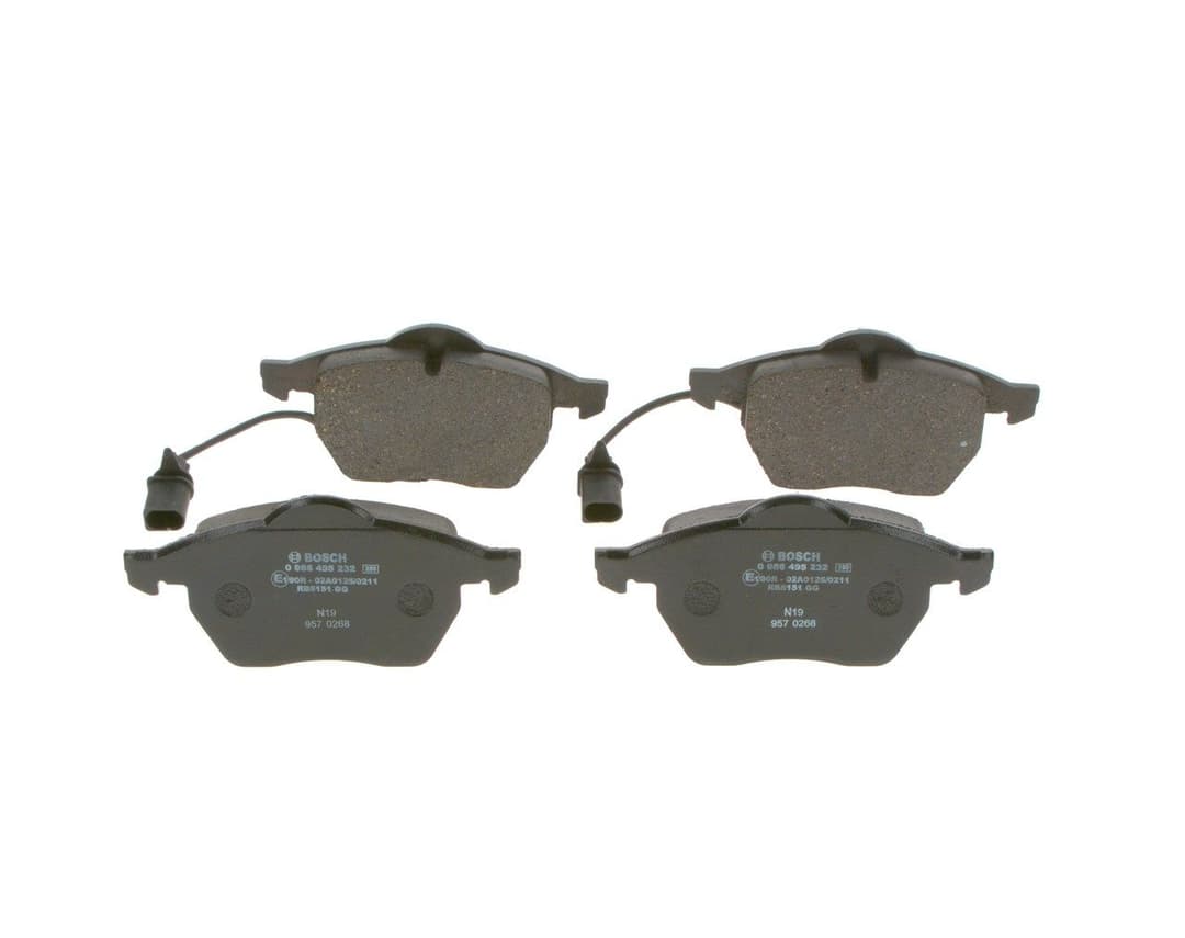 set placute frana,frana disc BOSCH 0 986 495 232