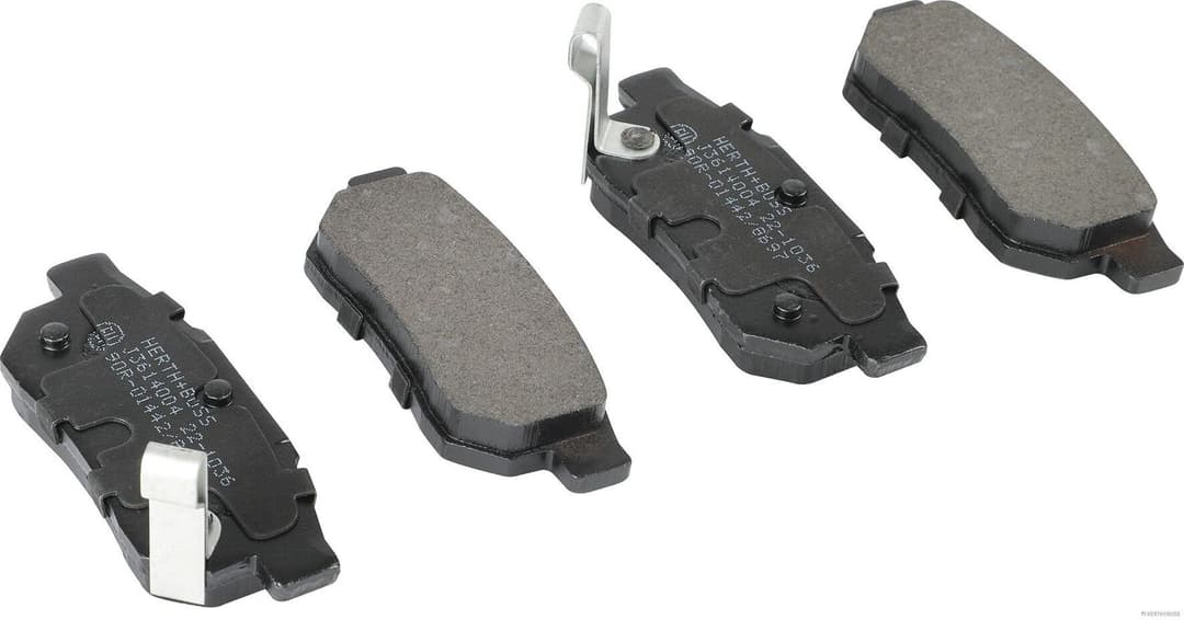 set placute frana,frana disc HERTH+BUSS JAKOPARTS J3614004