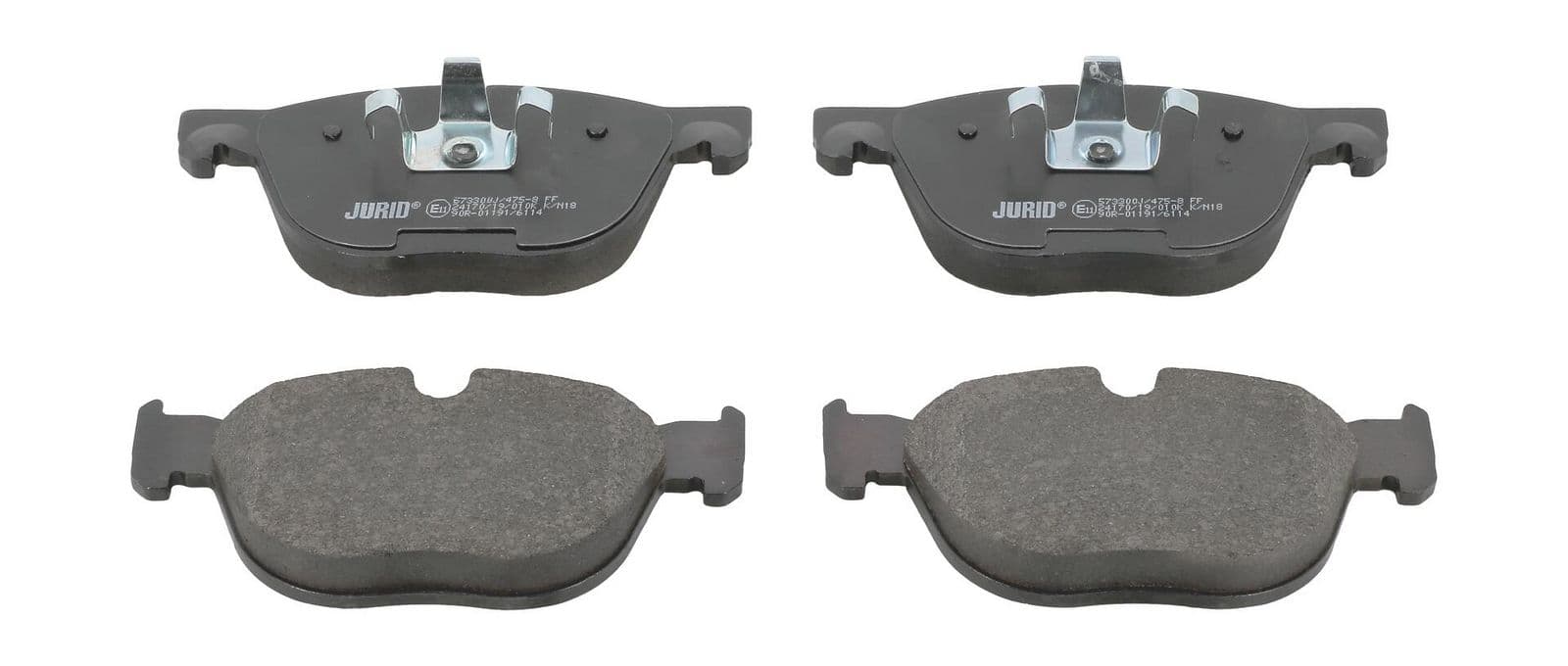 set placute frana,frana disc JURID 573300J