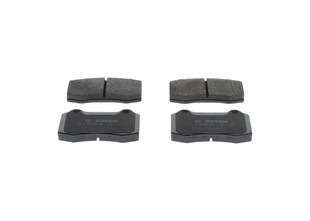 set placute frana,frana disc BOSCH 0 986 494 393