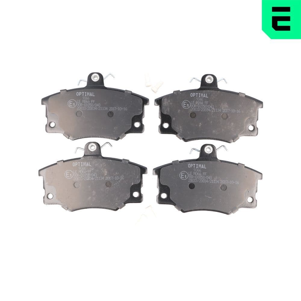 set placute frana,frana disc OPTIMAL BP-09366