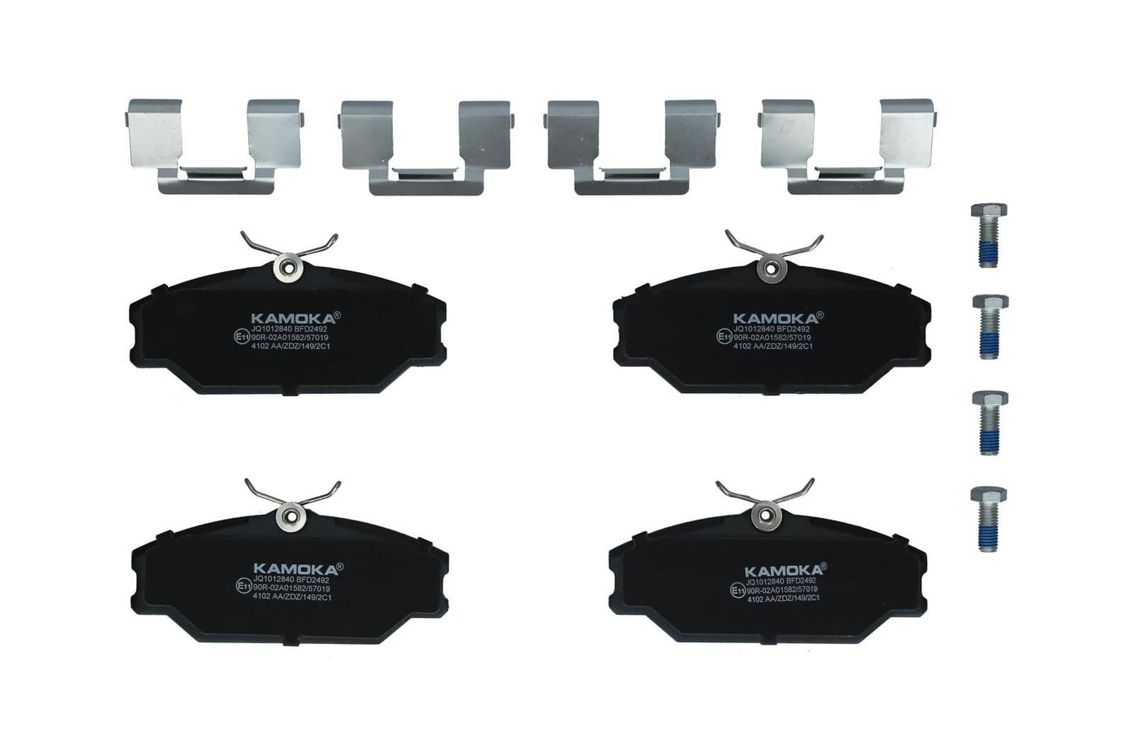 set placute frana,frana disc KAMOKA JQ1012840