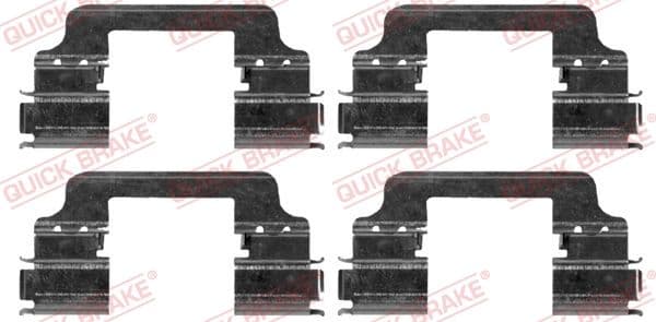 Set accesorii, placute frana QUICK BRAKE 109-1864