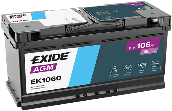 Baterie de pornire EXIDE EK1060