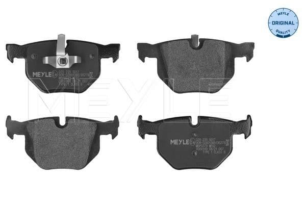 set placute frana,frana disc MEYLE -ORIGINAL: True to OE. 025 235 5017