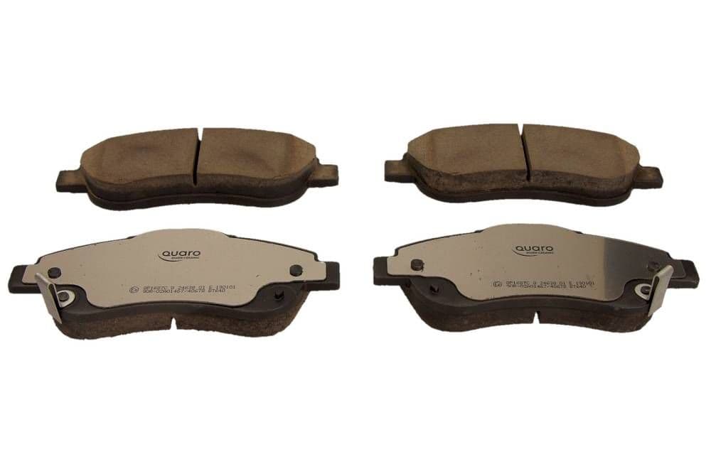 set placute frana,frana disc QUARO SILVER CERAMIC QP1687C