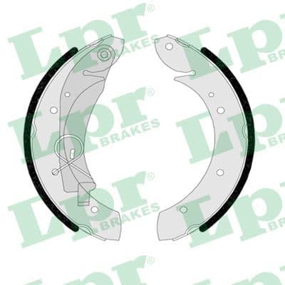 Set saboti frana LPR 07420