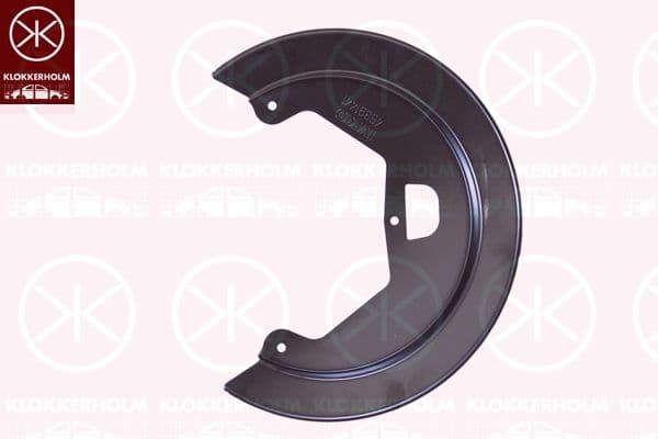 protectie stropire,disc frana KLOKKERHOLM 3082870