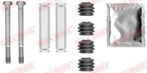 Set bucsi de ghidaj, etrier frana QUICK BRAKE 113-0019X