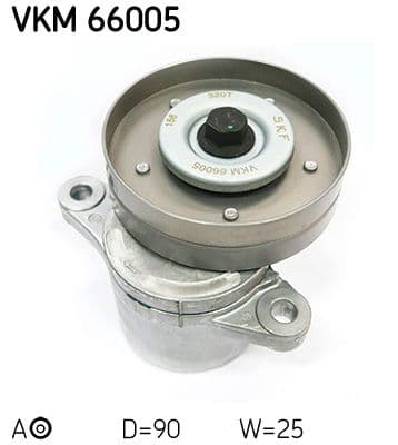 Intinzator curea, curea distributie SKF VKM 66005