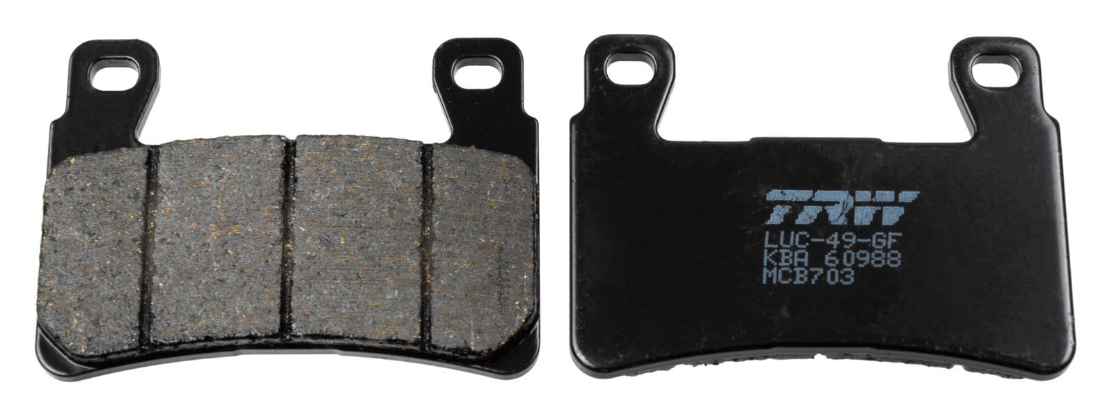 set placute frana,frana disc TRW MCB703