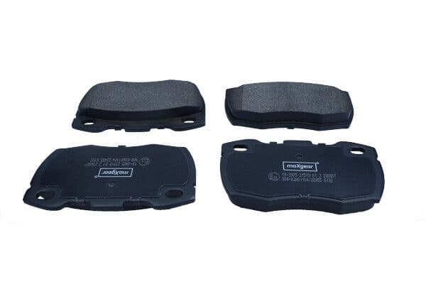 set placute frana,frana disc MAXGEAR 19-3905