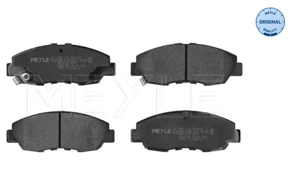 set placute frana,frana disc MEYLE -ORIGINAL: True to OE. 025 214 9918/W
