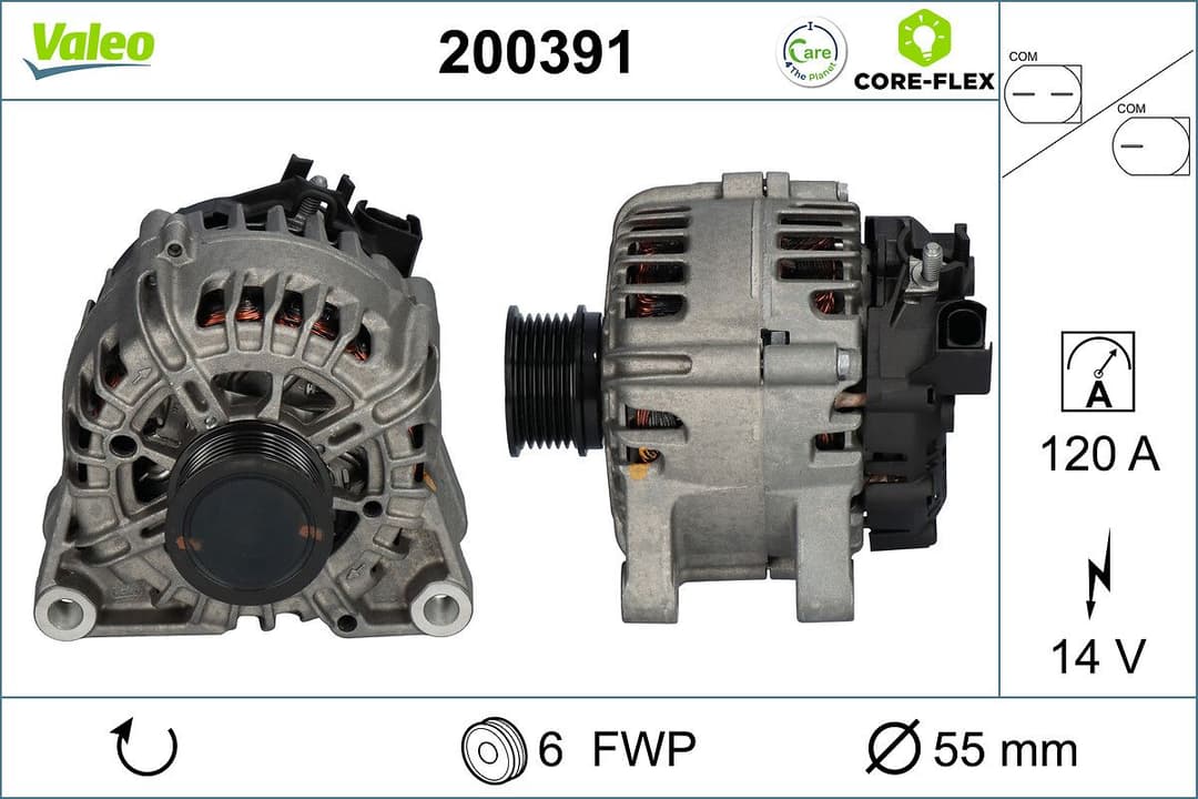 Generator / Alternator VALEO 200391