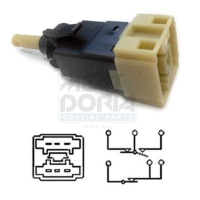 Comutator lumini frana MEAT & DORIA 35065