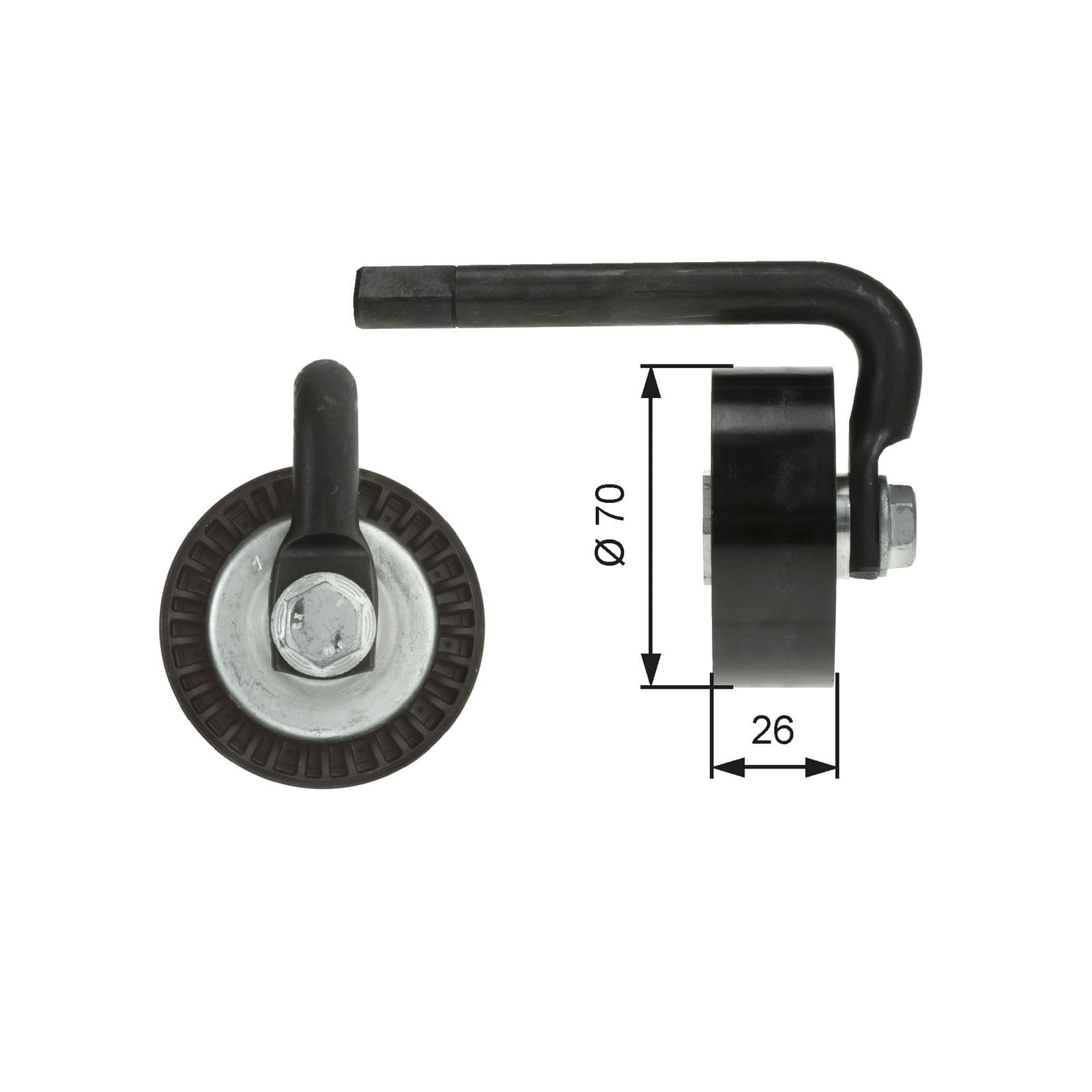 Intinzator curea, curea distributie GATES DriveAlign™ T39012