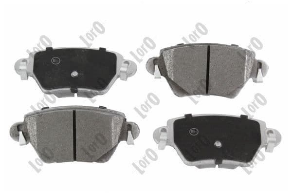 set placute frana,frana disc LORO 231-02-014