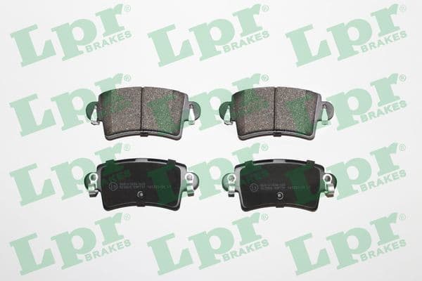 set placute frana,frana disc LPR 05P791