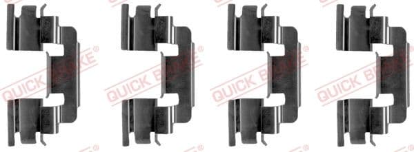 Set accesorii, placute frana QUICK BRAKE 109-1249