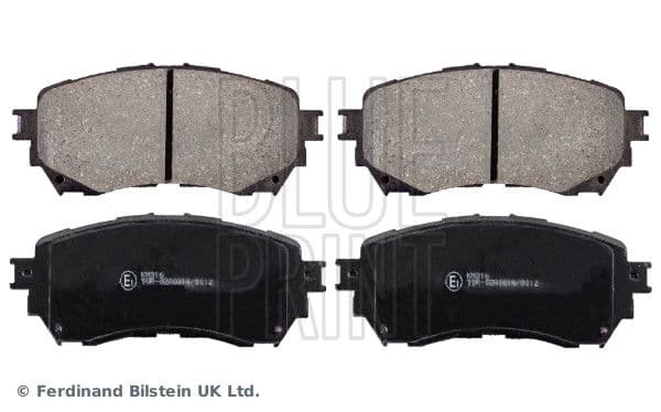 set placute frana,frana disc BLUE PRINT ADM542106
