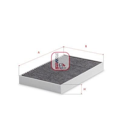 Filtru, aer habitaclu SOFIMA S 4481 CA