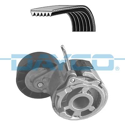 Set curea transmisie cu caneluri DAYCO KPV549
