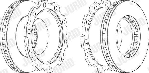 Disc frana JURID 569144J