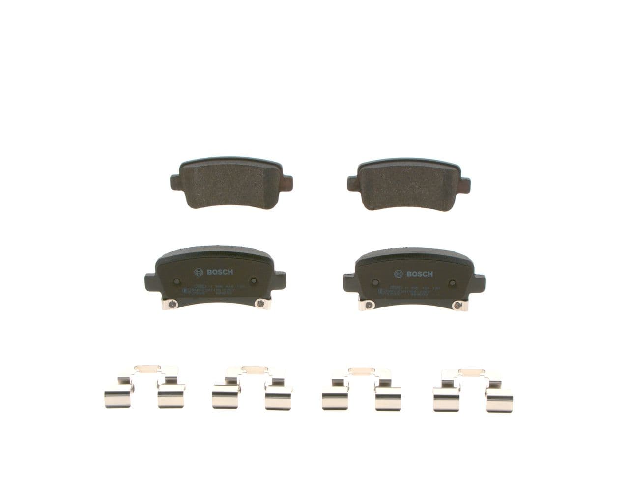 set placute frana,frana disc BOSCH 0 986 424 124