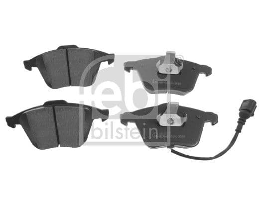 set placute frana,frana disc FEBI BILSTEIN 16538
