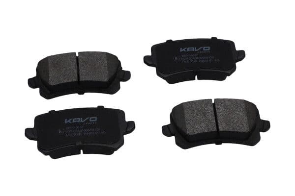 set placute frana,frana disc KAVO PARTS KBP-10162